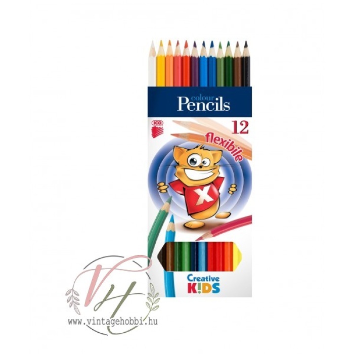 7445-79725-thickbox Színes ceruza ICO CREATIVE KIDS 12db-os - Image 1