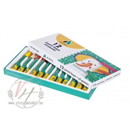 Olajpasztell ADEL 12db-os